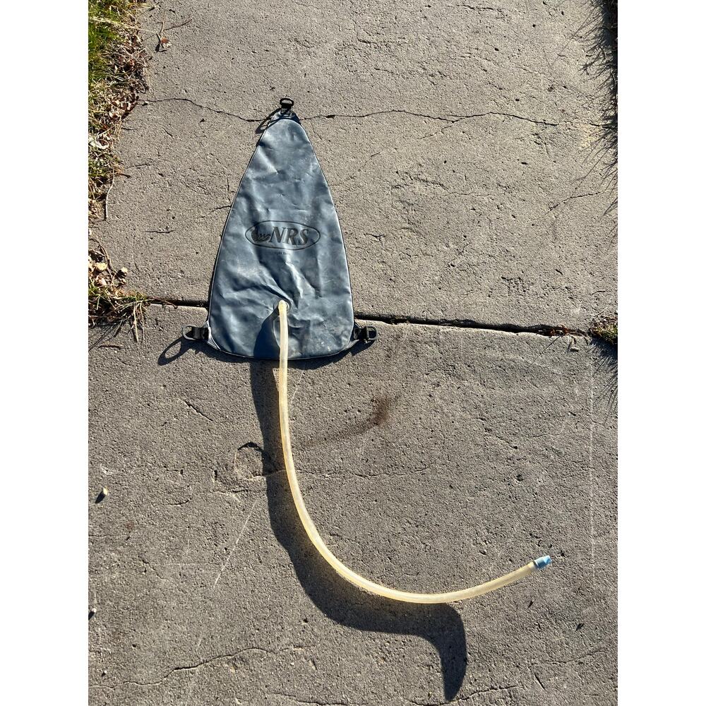 Nrs Split Bow Float Bag Kayak Gray Small Pin Hole… - image 1